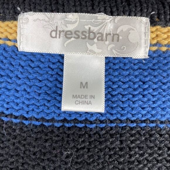 Dress Barn Full Zip Sweater Top Size M EUC - Picture 8 of 9